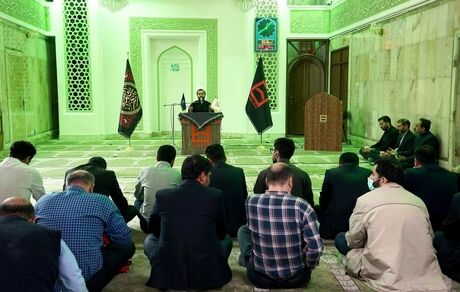 آیین گرامیداشت روز بسیج در بانک مسکن