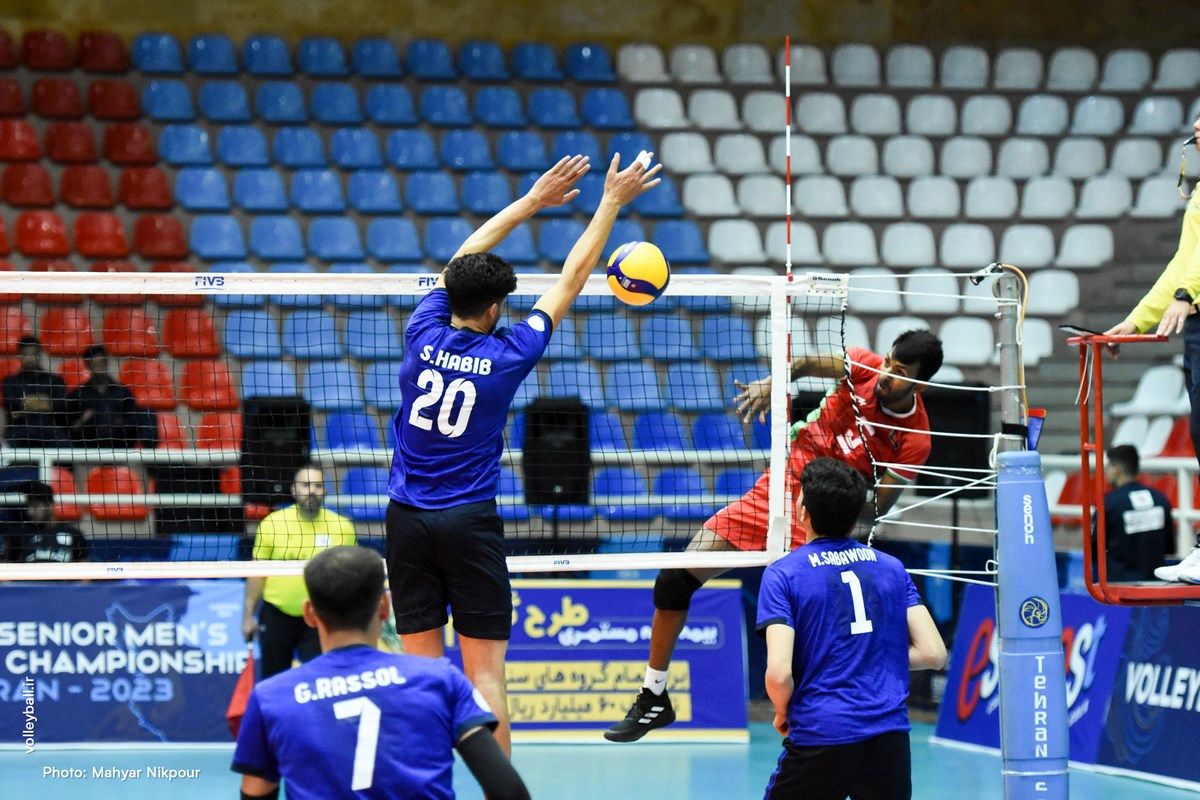 روز پنجم والیبال قهرمانی مردان آسیا در ارومیه