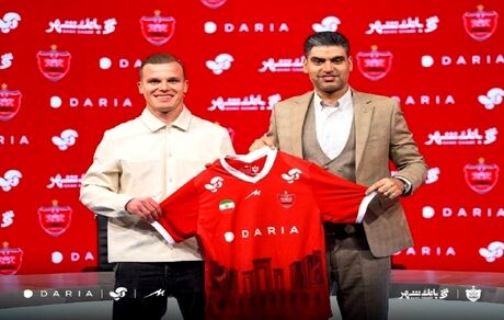 صدور کارت بازی ۲ بازیکن جدید پرسپولیس