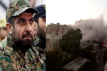 پیکر فرمانده حزب الله از زیر آوار پیدا شد