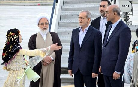 رئیس جمهور به کرمانشاه رفت