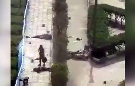 فیلم تازه منتشر شده از حمله تروریستی به رژه نیرو‌های مسلح در اهواز (۱۸+)