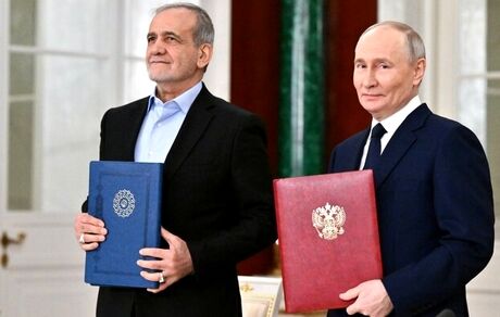 پزشکیان و پوتین گفت و گو کردند