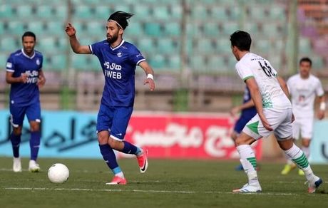 توقف استقلال مقابل ذوب‌آهن/ آبی‌ها صدر را از دست دادند