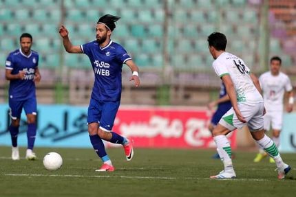 توقف استقلال مقابل ذوب‌آهن/ آبی‌ها صدر را از دست دادند