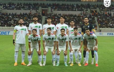 برد تیم زیر ۲۳ سال ایران مقابل عراق در دیداری تدارکاتی