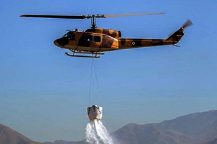 اعزام نیروها و تجهیزات بیشتر برای خاموش کردن آتش‌سوزی جنگل‌های مرزن آباد