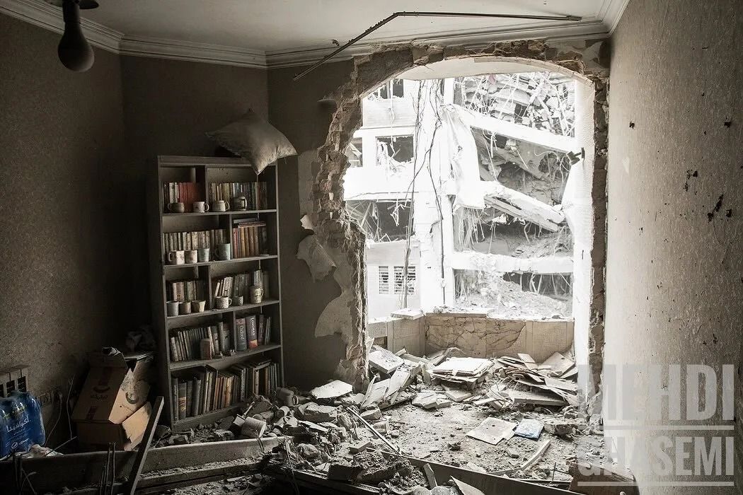 تصاویری ناراحت کننده از حمله اسرائیل و آمریکا به مناطق مسکونی عباس آباد