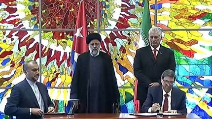ایران و کوبا سند همکاری امضا کردند