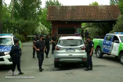 وداع مردم آرژانتین با دیهگو مارادونا