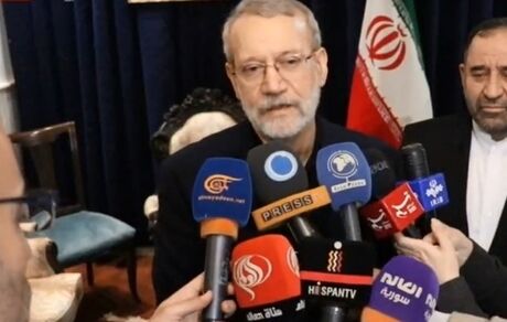 دیدار لاریجانی با رهبران گروه‌های فلسطینی