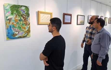 نمایشگاه تجسمی در بوشهر آغاز بکار کرد