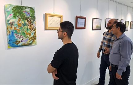 نمایشگاه تجسمی در بوشهر آغاز بکار کرد
