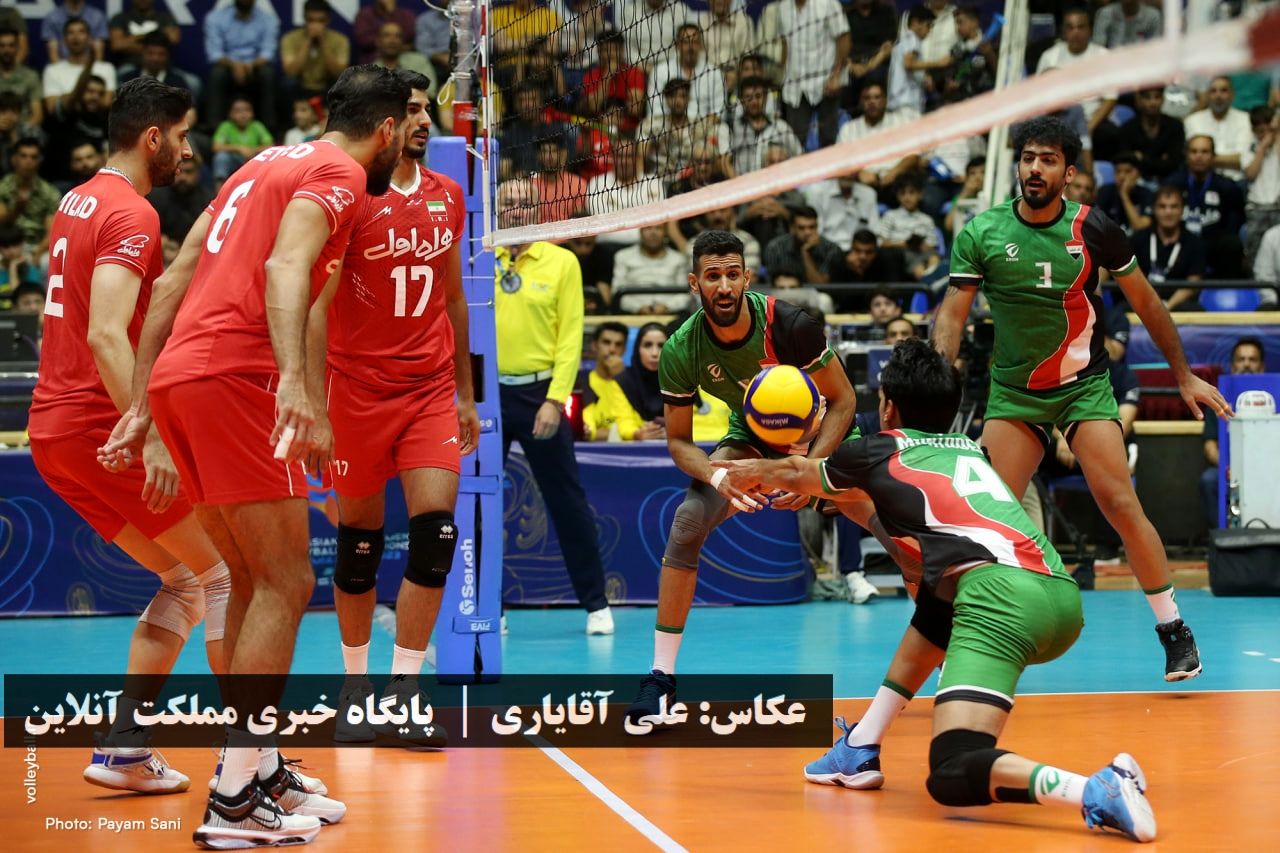 روز سوم والیبال قهرمانی مردان آسیا ۲۰۲۳