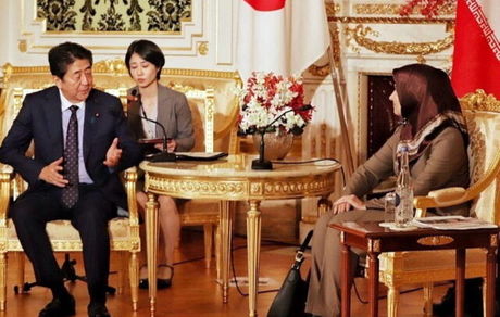 واکنش اینستاگرامی شینزو آبه به دیدار با جنیدی