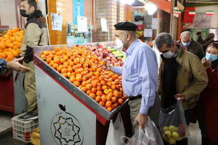 افزایش ۴۰ درصدی ساعت کار میادین میوه و تره بار تهران در روزهای پایانی سال