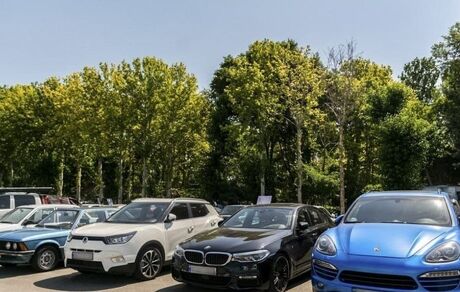 جدیدترین جزئیات خودروهای لوکس انبار اموال تملیکی بندرعباس
