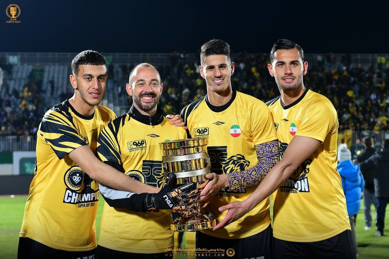 سپاهان برنده سوپرجام مقابل پرسپولیس شد / تصاویر