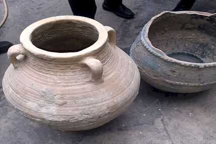 کشف چهار شی تاریخی مربوط به هزاره قبل از میلاد و عصر آهن در شهر نورآباد 