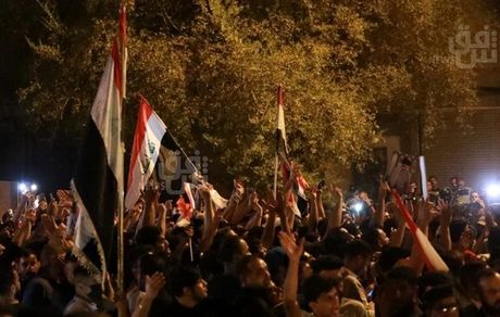 تظاهرات عراقی‌ها مقابل سفارت ترکیه/ الکاظمی امروز را عزای عمومی اعلام کرد