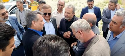 پیشرفت فیزیکی ۷۷ درصدی تصفیه‌خانه فاضلاب فیروزآباد