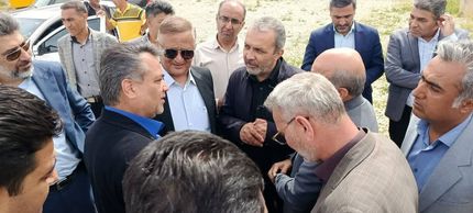 پیشرفت فیزیکی ۷۷ درصدی تصفیه‌خانه فاضلاب فیروزآباد