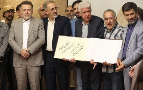 آغاز نمایشگاه خوشنویسی «بر بال آیه‌ها» 
