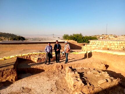 کشف بقایای آتشکده دوران ساسانی در روستای «رشیدآباد» شهرستان کوهدشت