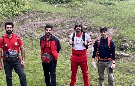 کوهنورد گمشده را در مناطق کوهستانی تی تی بارگاه ماسوله پیدا شد