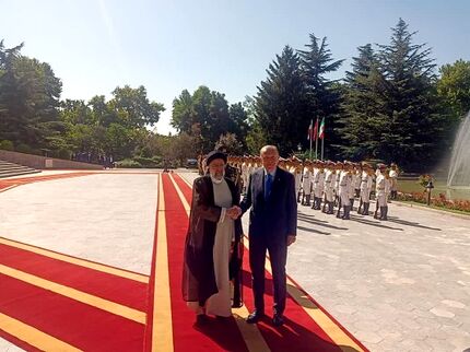 استقبال رسمی رئیس جمهور از اردوغان