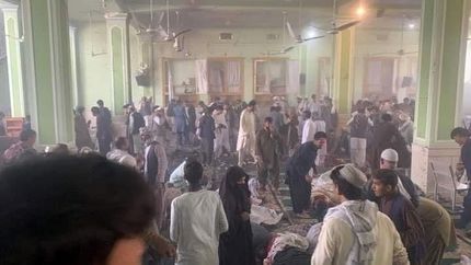 انفجار در نمازجمعه شیعیان در مسجد قندهار افغانستان