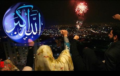 نوای الله‌اکبر در کشور پس از حمله سپاه به پایگاه آمریکایی