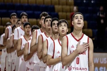 تیم بسکتبال نوجوانان ایران به نیمه نهایی کاپ آسیا نرسید