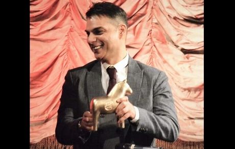 پیمان معادی جایزه دستاورد جشنواره استکهلم را گرفت
