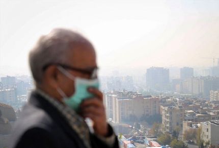 آلودگی هوا به همدان رسید