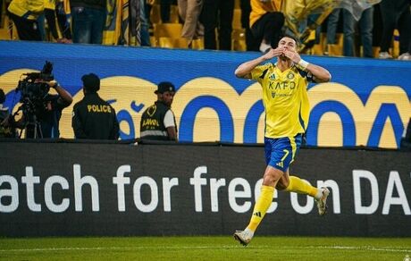برد النصر با دبل رونالدو
