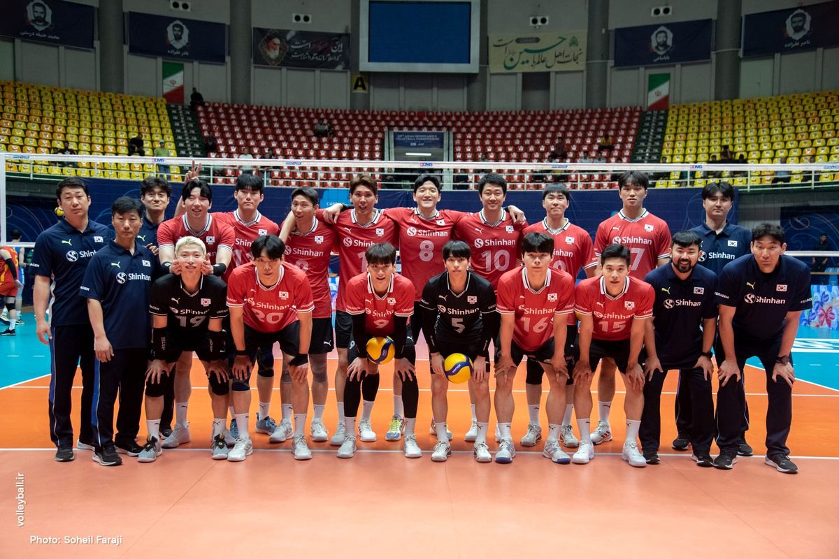 روز پنجم والیبال قهرمانی مردان آسیا در ارومیه