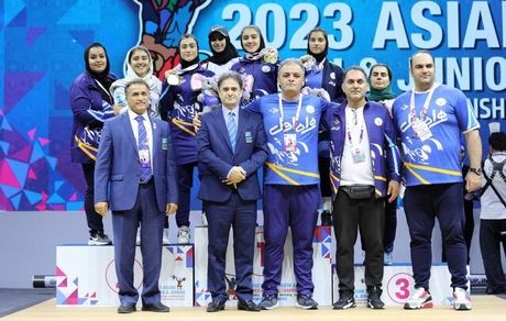 تیم وزنه برداری ایران سوم نوجوانان و چهارم جوانان آسیا شد