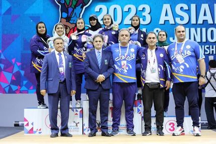 تیم وزنه برداری ایران سوم نوجوانان و چهارم جوانان آسیا شد