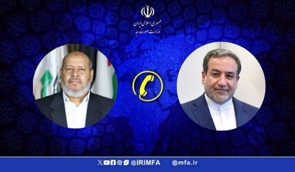 عراقچی با عضو شورای رهبری حماس گفت و گو کرد