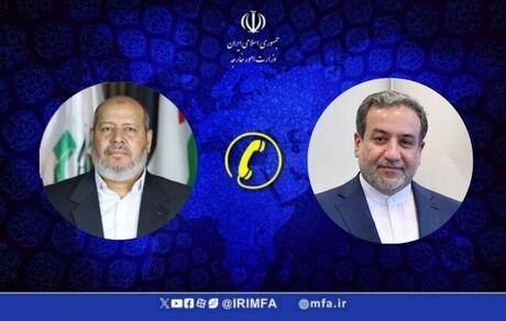 عراقچی با عضو شورای رهبری حماس گفت و گو کرد
