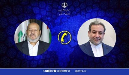 عراقچی با عضو شورای رهبری حماس گفت و گو کرد