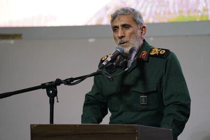 پیام فرمانده نیروی قدس سپاه پاسداران به فرمانده گردان‌های القسام