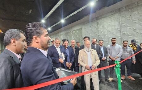 مسیر شمال به غرب بزرگراه یادگار امام (ره) به بهره برداری رسید
