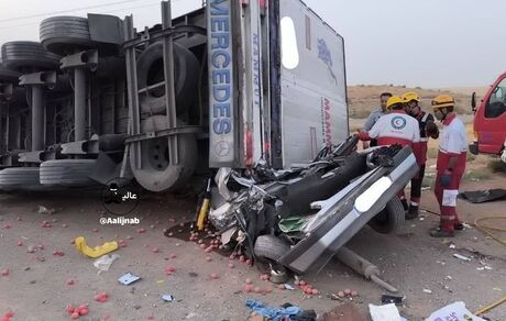 جان باختن دادستان گناباد و اعضای خانواده در یک تصادف خونین
