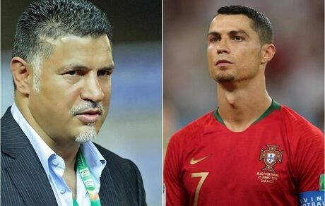 طرح جالب برابری رونالدو با رکورد علی دایی