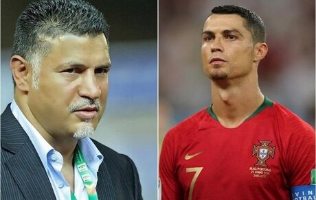 طرح جالب برابری رونالدو با رکورد علی دایی
