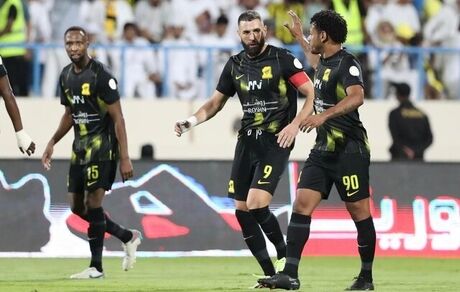 بنزما گل زد / الاتحاد به صدر بازگشت