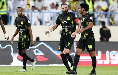 بنزما گل زد / الاتحاد به صدر بازگشت