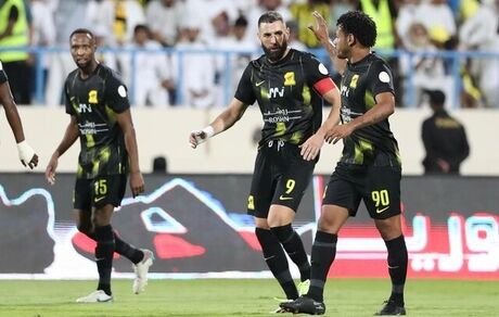 بنزما گل زد / الاتحاد به صدر بازگشت